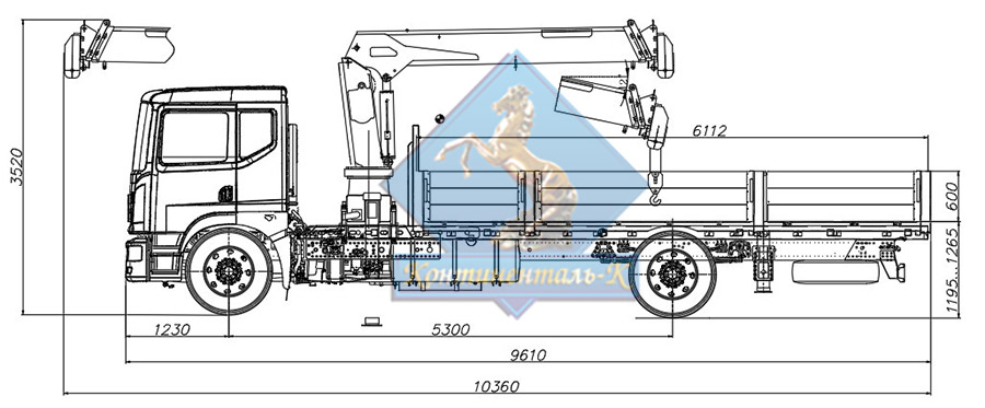 �������� Dongfeng C120L � ��� HANGIL HGC 514