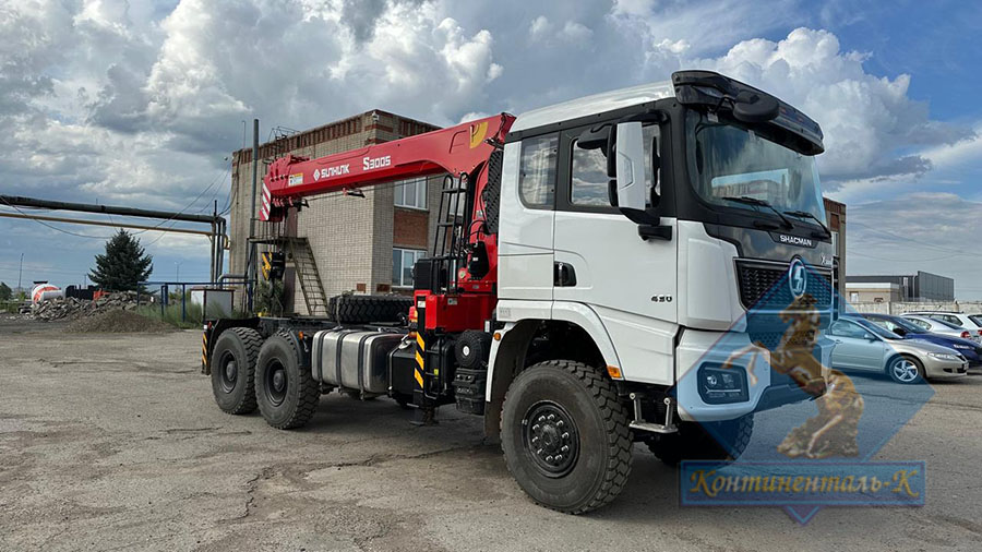��������� ����� Shacman X3000 � ������������� (���) Sunhunk S3005