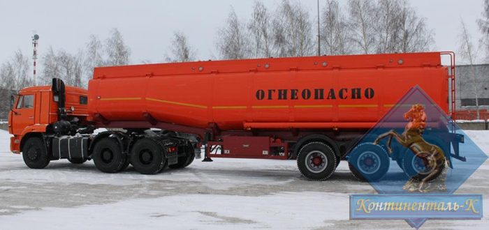 ПОЛУПРИЦЕП - ЦИСТЕРНА ППЦ-40
